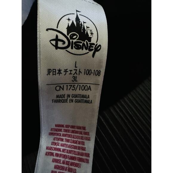 Disney Star Wars Baby Yoda Mandalorian V Neck Galaxy Print Pop Culture Tee LG - Picture 9 of 15